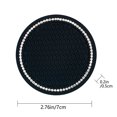 thumbnail image 2 of Car Accessories Auto Parts Products Car-Coasters For Cup Holders, Universal Bling Water-Coaster And Crystal Rhinestone Cup Holders Cute Car Interior Accessories, 2 of 2