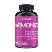 Angle View: Blackstone Labs Harmonize for Women - 120 Capsules - Hormone & Weight Management - Mood Enhancer - Helps Skin