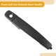 thumbnail image 4 of Manija de Puerta Exterior del Lado del Conductor de Unique Bargains No.55395410AD para Jeep Wrangler 2007-2017 Negro ABS 1 Juego, 4 of 6
