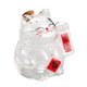 thumbnail image 4 of Alcancía de cristal, tarro decorativo con forma de gato, decoración del hogar, manualidades, figura de dibujos animados, contenedor para estantería, d, 4 of 9