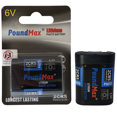 thumbnail image 2 of PoundMax 2CR5 / DL245 Batteries 6v Photo Lithium Battery, 2 of 8