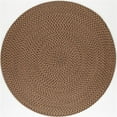 thumbnail image 1 of Rhody Rug CD36R048X048 Tapis Rond 4 Pi. Camden Nuances de Brun, 1 of 1