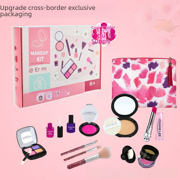 New ST1353 Export-Only Pretend Play Princess Makeup & Set for Girls 4-6 – Educational Toy with Realistic Cosmetic Tools, Durable Plastic/Rubber Material, Enhances Fine Motor Skills & Parent-Child