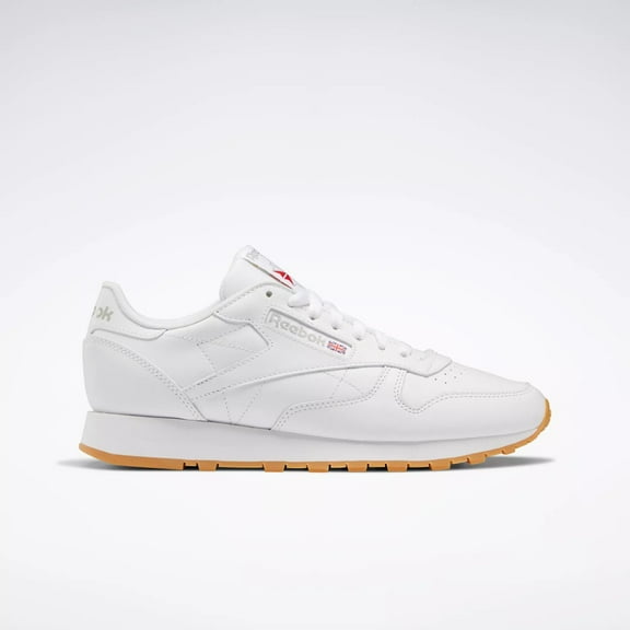 Reebok Footwear  Unisex' Classic Leather Reebok Classics Ftw Men White , 4.5 M US