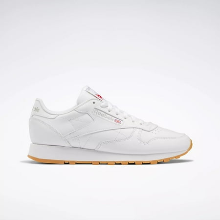 Reebok Footwear Unisex' Classic Leather Reebok Classics Ftw Men White , 4.5 M US