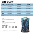 thumbnail image 5 of Lsque Underwater Dolphin Print Men's Cotton Blend Sleeveless Muscle Shirts (S-3XL)- Moisture Wicking, Odor Protection, UPF 30+,X-Large, 5 of 8