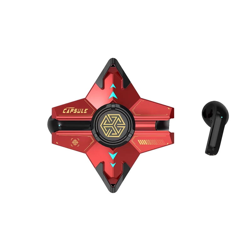 Wireless Earbuds, Alloy Fidget Spinner Earbuds Wireless Bluetooth 5.3 Earphone HiFi Stereo Sports Gaming TWS Headphone with Mic
