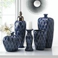 thumbnail image 2 of Home Decor Deep Blue Lidded Urn, 2 of 2