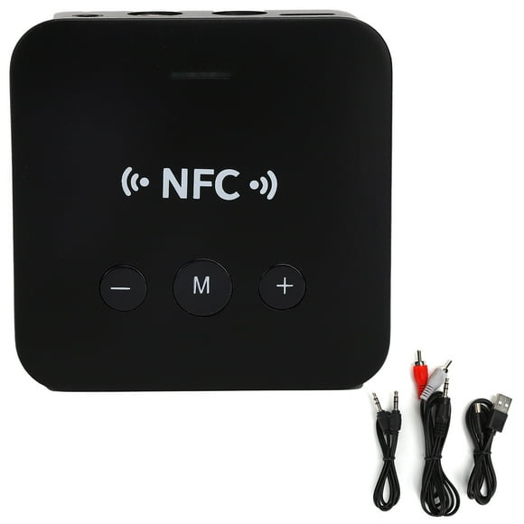 Wireless Audio Receiver,NFC Bluetooth Receiver Transmitter Bluetooth Transmitter TV Transmitter Sleek Aesthetic