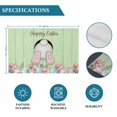 thumbnail image 6 of Easter Bunny Placemats Set of 4, Colorful Eggs Cute Rabbit Green Country Wooden Placemats for Dining Table, Place Mats for Kitchen Tabletop, Waterproof Wipeable Dining Table Mats Set, 6 of 9