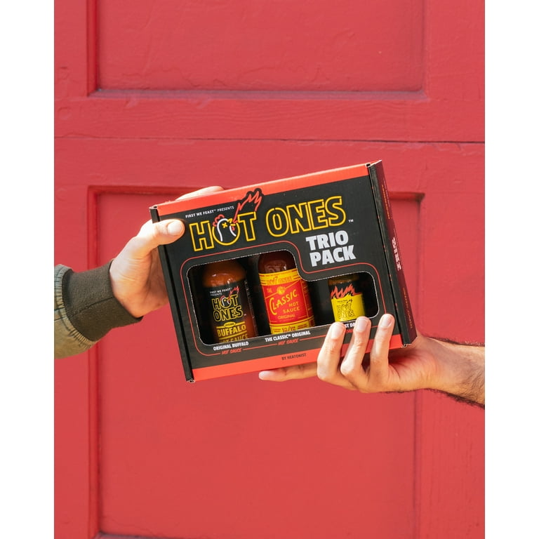 Hot Ones Trio Pack Hot Sauce Gift Set