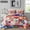 Red - Flower, variant on 2/3PCS colorful floral heart bedspread set,1bedspread+1/2 pillowcases,color bright and vivid bedroom decoration sofa throw blanket fabric soft machine washable