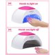 thumbnail image 5 of Lámpara de secado de uñas UV LED, secador de uñas automático profesional portátil de 48 W con 33 luces LED, 4 temporizadores: 10 s/30 s/60 s/90 s, 5 of 5