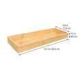 thumbnail image 2 of WASHWEPE Bathroom Trays Wood Tray for Bathroom 32.5x11.6Cm 1Pcs, 2 of 8