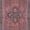ARP049-RED, variant on GENIMO 2' x 6' Runner Rug, Machine Washable Non Slip Low Pile Hallway Runner Rug for Kitchen Laundry Room, Persian Geometric, Dusty Blue
