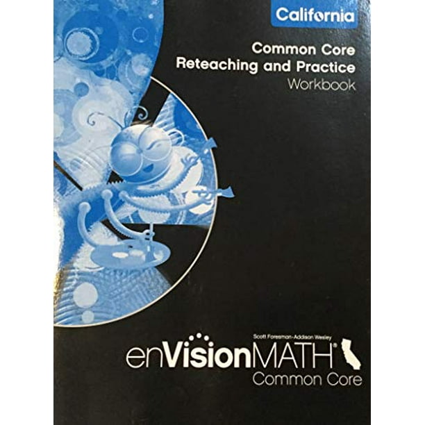 EnVision Math CA Common Core Reteaching and Practice Workbook Grade 1 Elementary, Pre-Owned Other 0328790745 9780328790746 Pearson