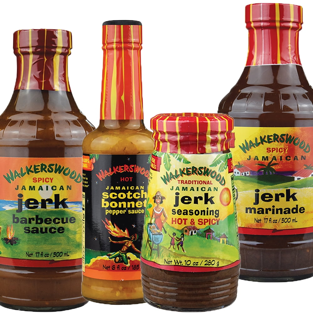 Walkerswood Jamaican Jerk Seasoning Marinade Barbecue BBQ Scotch