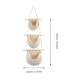 thumbnail image 2 of unbranded Cesta Colgante Para Beige De Con 3 Niveles Para Cocina Y Almacenaje, 2 of 7