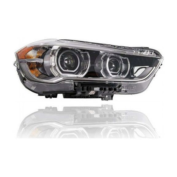 Headlight Assembly - Compatible/Replacement for '17-19 BMW X1 - LED - Right Hand - Passenger - 63117436466