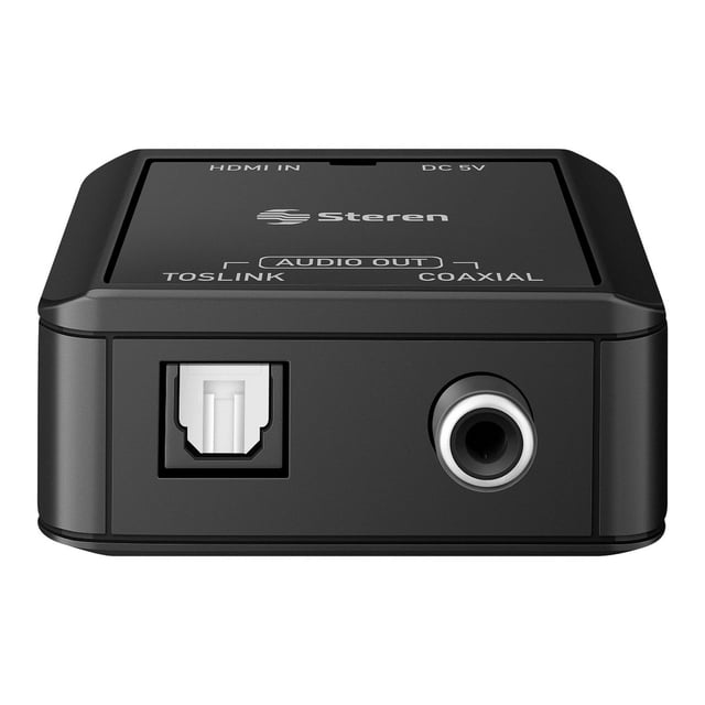 Convertidor de audio HDMI eARC / ARC a digital (Toslink / Coaxial digital) Steren 252-925