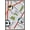 Barnwood Framed Version, variant on The Powerpuff Girls - Group Map Wall Poster, 14.725" x 22.375"