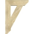 thumbnail image 3 of Ekena Millwork 6"W x 26"D x 38"H Traditional Slat Rough Sawn Bracket, Douglas Fir, 3 of 4