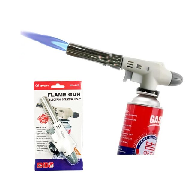 Large Culinary Butane Torch Lighters Kitchen Blow Torch for Cooking