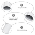 thumbnail image 3 of MasteelfCA 12 Pcs Housse de Support de Lampe Douille de Base de Lustre Accessoires d'Éclairage, 3 of 7