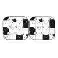 thumbnail image 5 of Lsque Doodle Cute Cat 2 PCS Windshield Sun Shade | CarFoldable Window Covers | Car Accessories Reflect UV for Universal Cars SUV Truck | Medium, 5 of 7