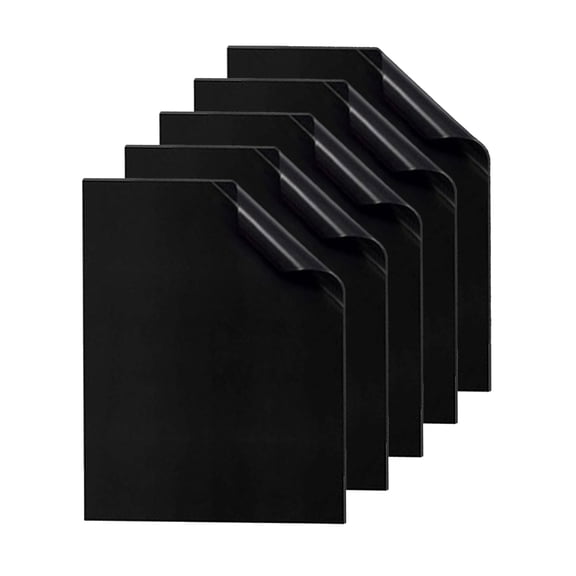 Set of 5 Grills Cooking Mats Nonstick Grilling Pad for Vegetables Perfect Outdoor Kitchen Accessories 40x33cm