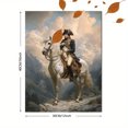 thumbnail image 3 of Napoleon Horseback Portrait Canvas Print，Historical Wall Art for Living Room Bedroom Office Study Home Decor, 3 of 8