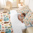 thumbnail image 4 of Erosebridal Teens Cartoon Floral RV Car Twin Bedding Sets 7-Piece,Girls Boys Happy Camping Butterflies Guitar Bedding Comforter Set,Breathable Home Decor, 4 of 6