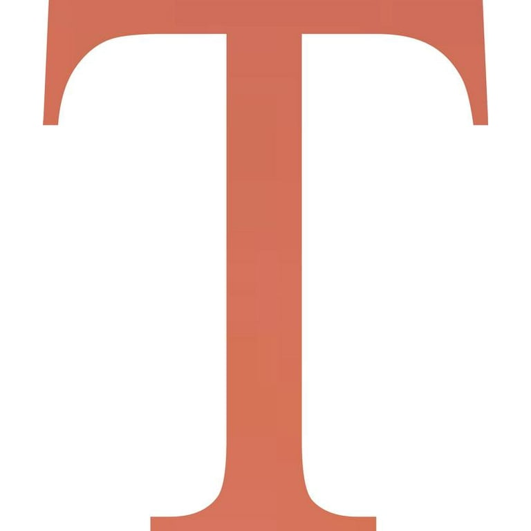 Acrylic Letter A Times, 4'' Tall Fluorescent Orange Laser Cut Acrylic  Letters, Choose Color Option