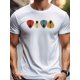 thumbnail image 1 of Creative Guitars Print Men's Short Sleeve Crew Neck T-shirt, Summer Outdoor, Gift For Men Tee For Adult, Men, Women, Teen, Teenager, Adolescent, Youth, 1 of 7