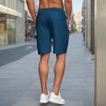 thumbnail image 7 of Vetsdori Dry Fit Athletic Shorts for Men Running Workout Short Pants Pockets,Casual Summer Elastic Waist Drawstring Mens Shorts Breathable,Size 34, 7 of 7