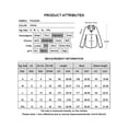 thumbnail image 2 of LilyLLL Womens Winter Warm Overcoat Fleece Lined Lapel Wool Jacket Outwear, 2 of 4