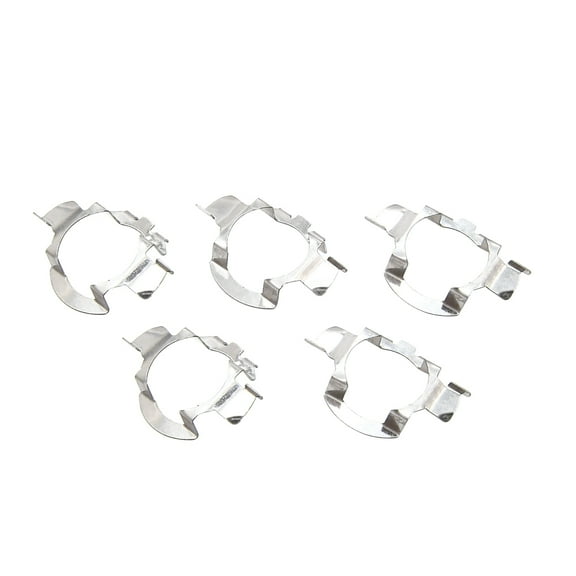 Unique Bargains 5pcs Metal H7 LED Headlight Bulb Holder Adapter Connector for Volkswagen