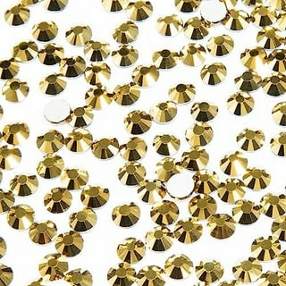 AARDWO 2568 Pcs Rhinestones Nail Gems Face Gems Makeup Gems Gold  Rhinestones Set Multi Shapes Crystal for Nails Shoes Clothes Bags Crafts  Decoration