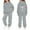 Outfits 40#Grey, variant on oqasdz Girls Sweatsuit Stylish Floral Print Long Sleeve Hooded Sweatshirts and Pants Cozy Soft Casual Fashion Streetwear Outfits for Toddler and Kids