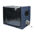 thumbnail image 1 of Caja seca para mascotas, jaula para perros y gatos, limpieza del cabello de mascotas, bolsa para caja seca para habitación de mascotas para bañar, 1 of 10