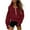 Wine, variant on hotojiny Crop Hoodie Sweatshirt for Women Half Zip Long Sleeve Loose Pullover Tops Fall Winter Fashion Clothes