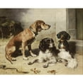 thumbnail image 3 of Carl Reichert 18x15 Black Modern Framed Museum Art Print Titled - After the Hunt (1895), 3 of 5