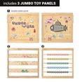 thumbnail image 5 of Wooden Playpen Extra Large for Toddlers and Babies - Under The Sea Theme Toy Design - (8/10) Wood Panels - Foldable and Adjustable Baby playpen - Extra Large Baby Play Yard (10-Panels), 5 of 10