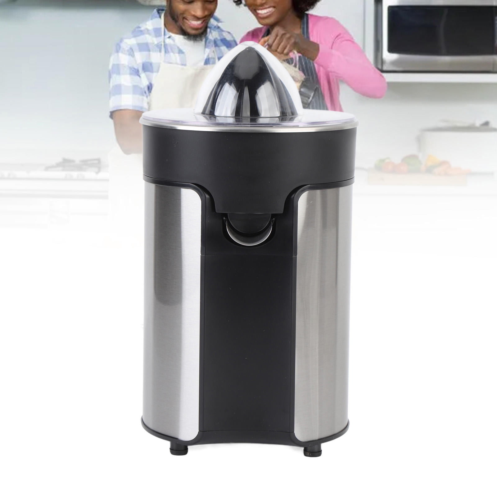 Suodoka 100W Electric Citrus Juicer – 300 ML Capacity, Stainless‑Steel & ABS, Auto‑Rotate,  220V , Compact for Home, Dorm, Camping