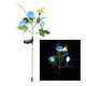 thumbnail image 1 of Luces solares al aire libre Luz LED con energía solar Rosa Flor Simulación Lámpara de abeja Luces de jardín para jardín de césped Paisaje Decoración de valla para banquete de boda, 1 of 5
