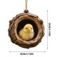 thumbnail image 3 of Adorno Navideño Colgante de Acrílico con Estampado de Animales Navideños | Ideal para Regalar a Familiares y Compañeros | 8 X 8 Cm | Impresión a Doble Cara | Un Recuerdo Navideño Perfecto, 3 of 7