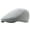 Grey, variant on Men's Cotton Newsboy Cap - Elastic Back, Breathable Stretch Fit, Cabbie Driving Hat for Outdoor Activities, Unisex Design
