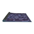 thumbnail image 2 of Ahgly Company Indoor Round Oriental Blue Traditional Area Rugs, 5' Round, 2 of 4