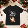 thumbnail image 5 of mgoYE Mom Christmas Family Matching Pajamas Mama Xmas Mother Short Sleeve T-Shirt(Black,3XL), 5 of 9