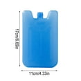 thumbnail image 4 of Msgweeeg Reusable Ice Blocks for Cooler Long Lasting Freezer Gel Packs Shock Cooler Insulated Portable Ice Pack for Lunch Bag Cooler Box Camping Fishing Medical Transport, 4 of 6